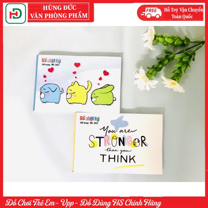 SỔ NHẬT KÝ (SỔ CẮT) DÀY HẢI TIẾN 160TR 3637