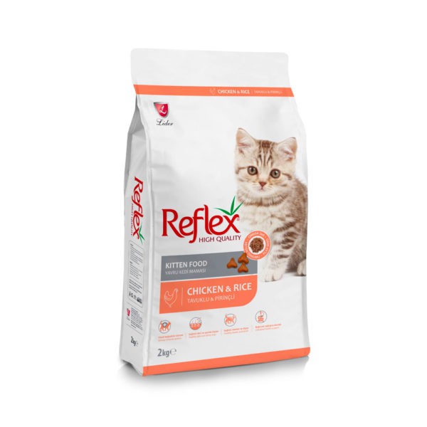 Thức ăn mèo - reflex kitten / reflex adult bao 2kg - hàng thổ nhĩ kỳ