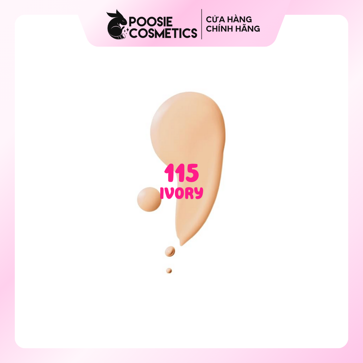 Kem nền maybelline fit me matte + poreless foundation tone 112 | 115