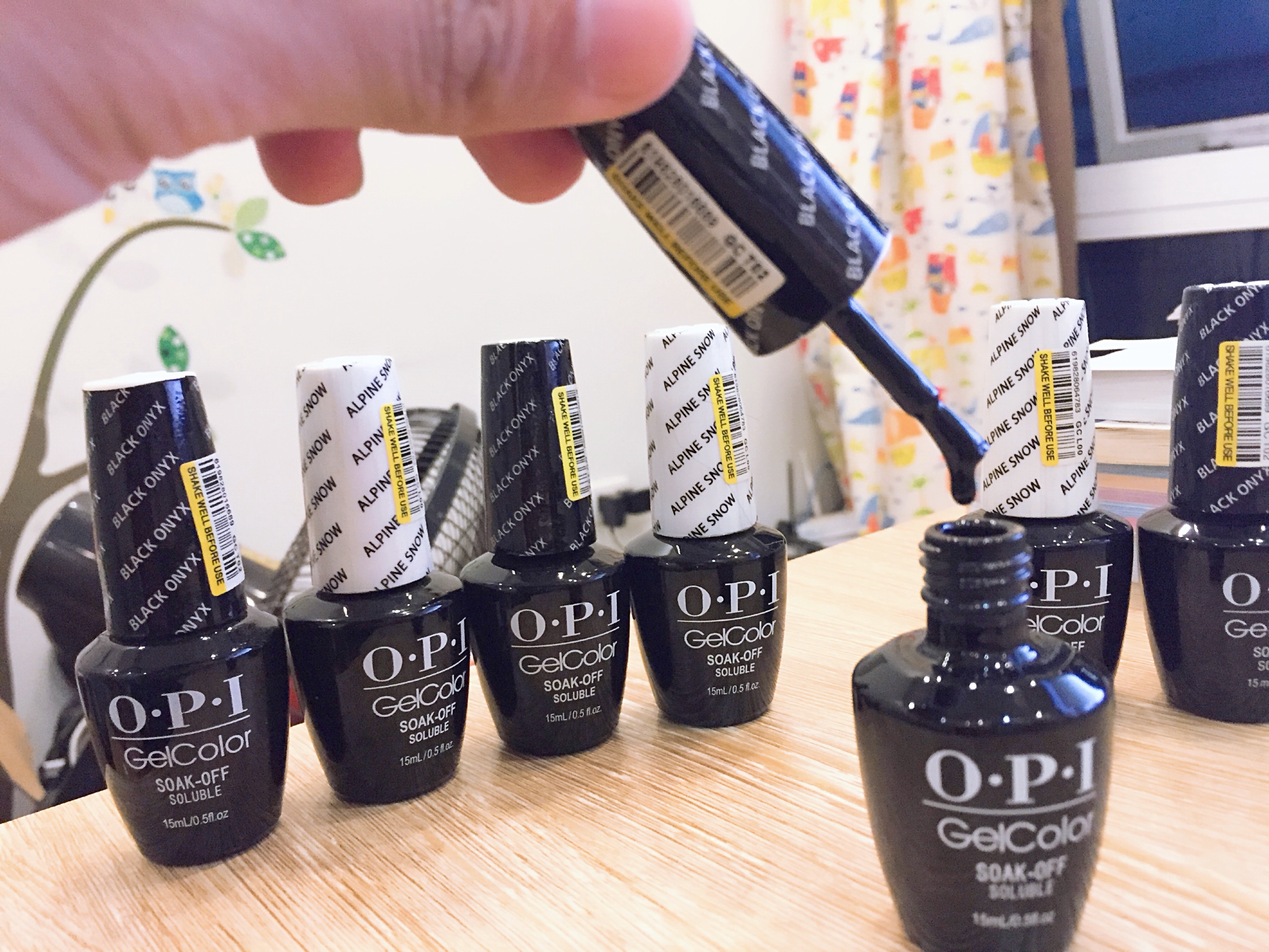 Sơn gel OPI màu sơn quốc dân