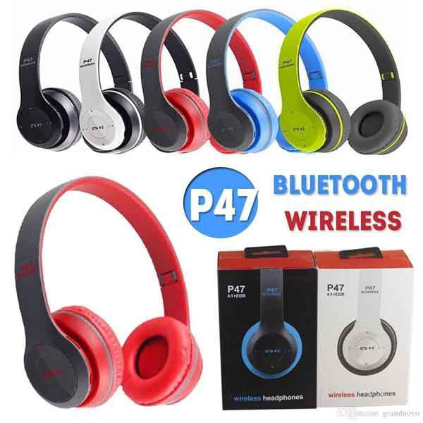 Tai nghe Bluetooth P47 - chụp tai, không dây