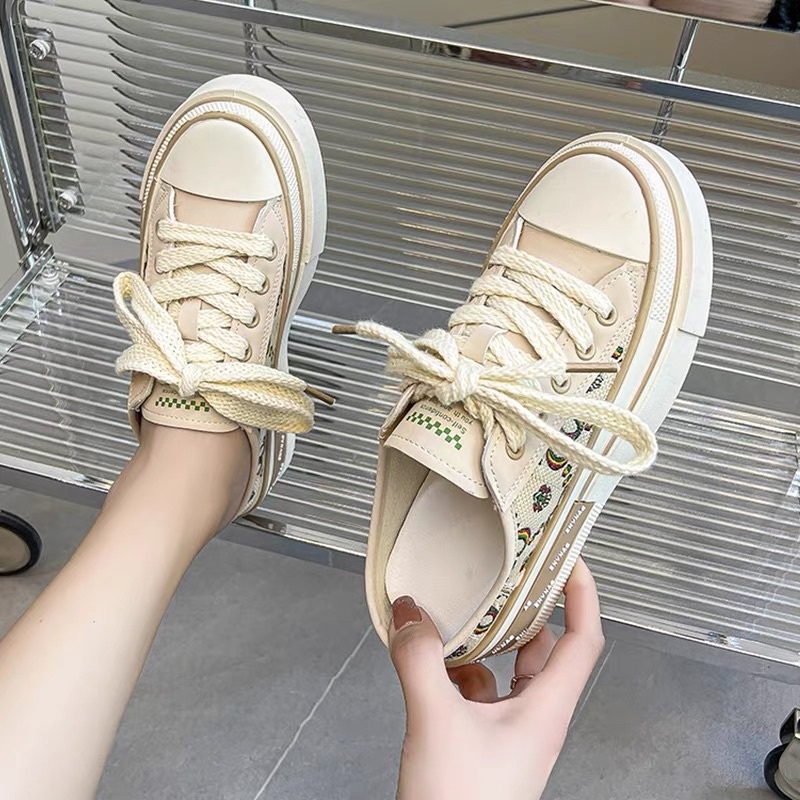Giày Sục Thể Thao Nữ Chữ OO
