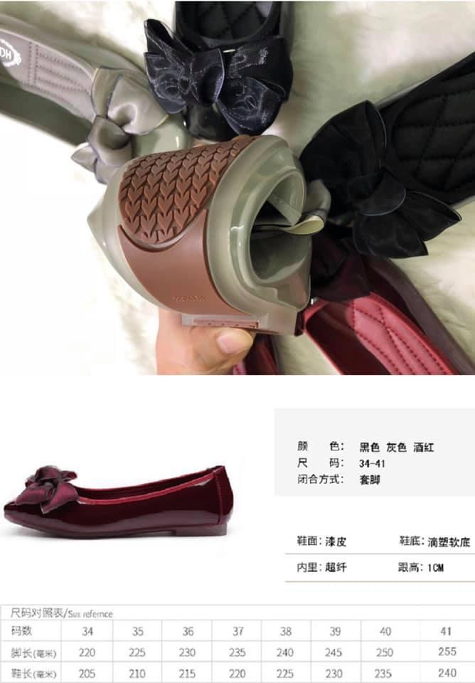 [HCM]Giày Búp Bê Nơ Ruby