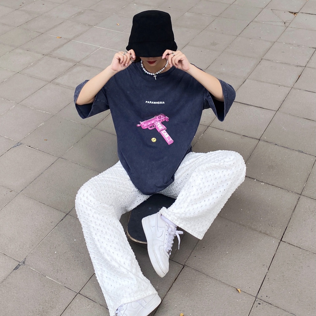 LUCKÁo Thun Local Brand Unisex Teelab Paramnesia TS098