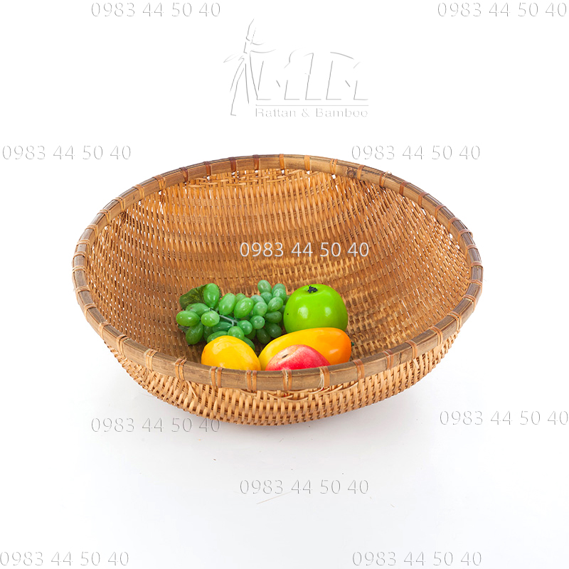 Rổ Rá tre, rổ rá vo gạo, rửa rau quả, chà cá.