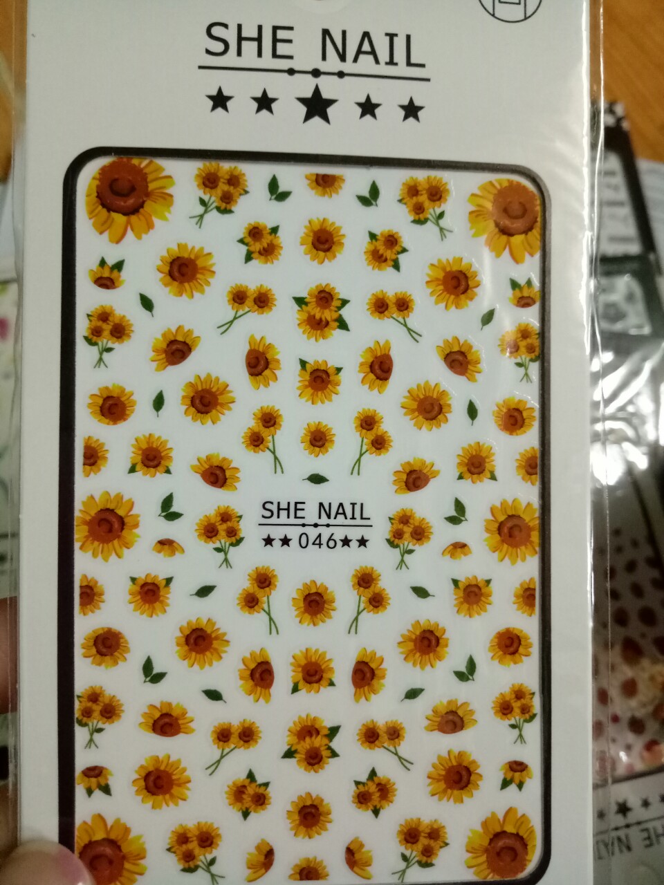 [HCM]STICKER TRANG TRI MÓNG MÃ F523