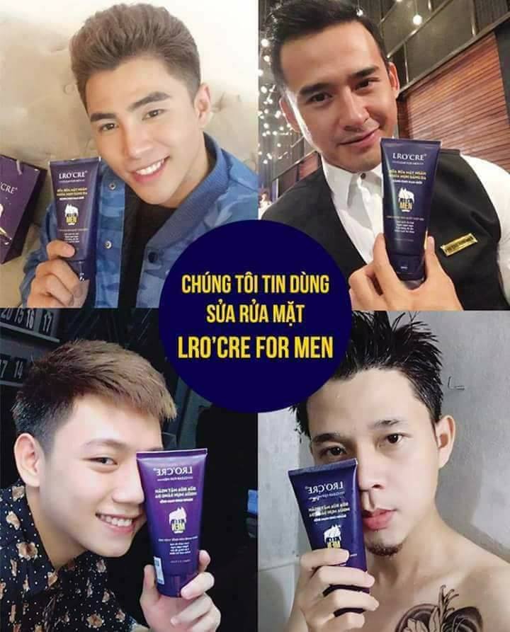 [ Giá Sỉ ] Sữa Rửa Mặt Lrocre For Men Dành Cho Nam