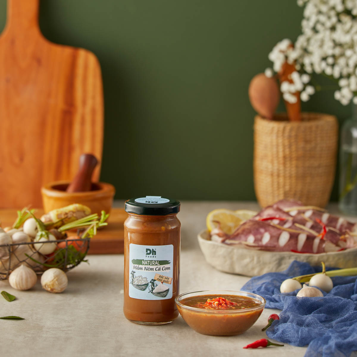 Mắm Nêm Cá Cơm 240g Dh Foods