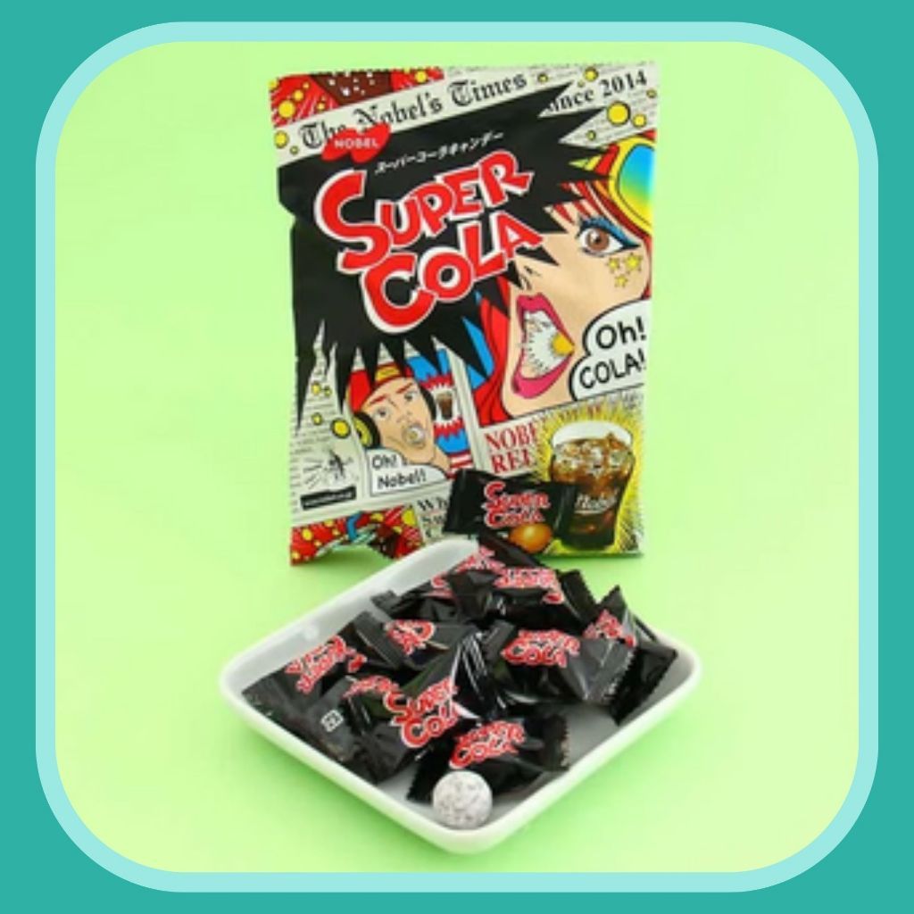 [HOT ĐỦ 3 VỊ] Kẹo siêu chua SUPER COLA /LEMON/COLA/ SUPER CANDY - Nhật Bản