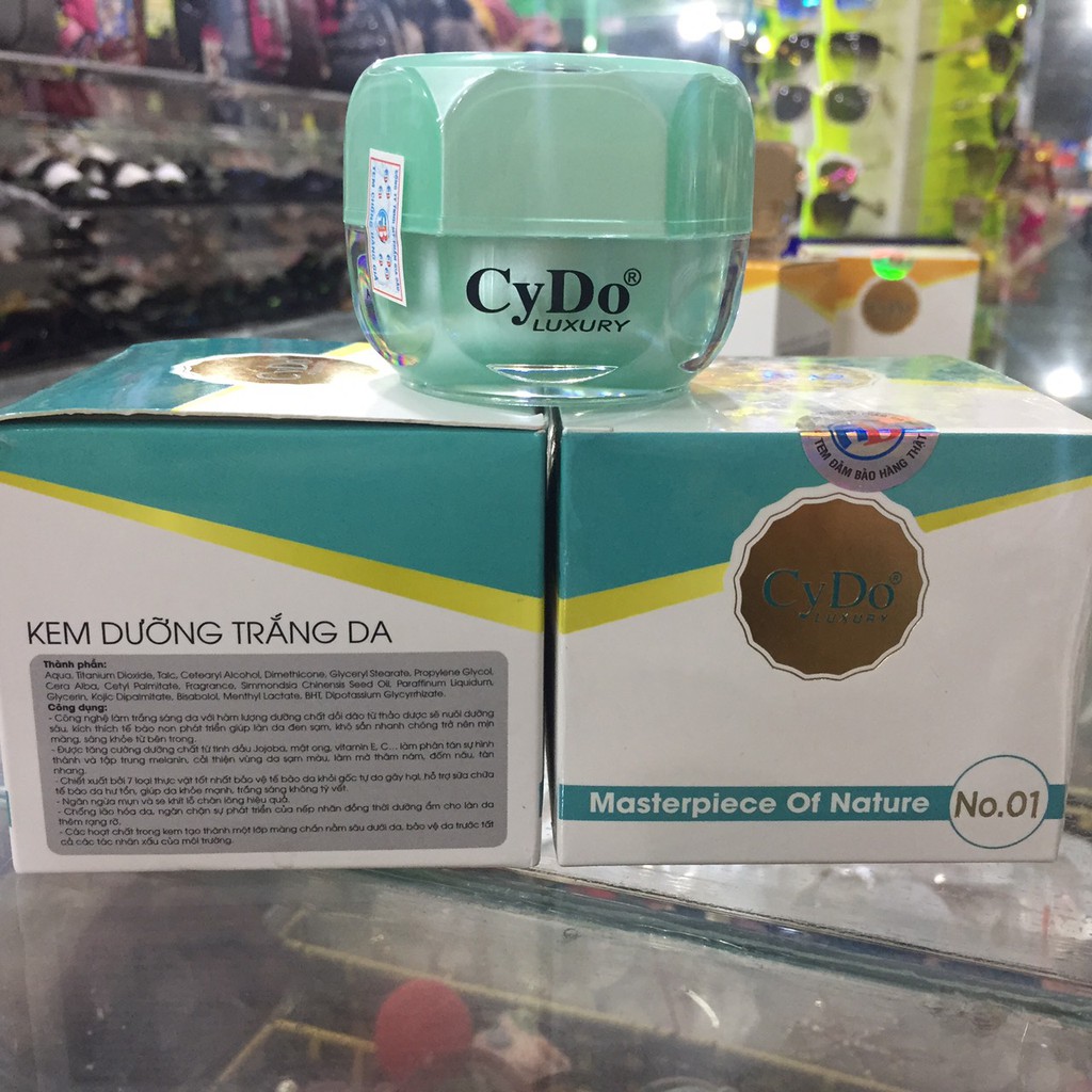kem dưỡng trắng da mặt CyDo No1 18Gram