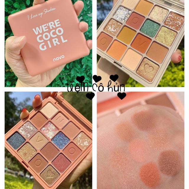 Bảng Mắt 16 ô Novo We're Coco Girl