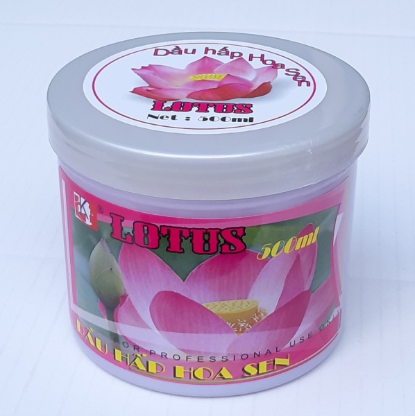 Kem ủ hấp dầu bóng tóc phục hồi hư tổn Hoa Sen Lotus 500m cao cấp