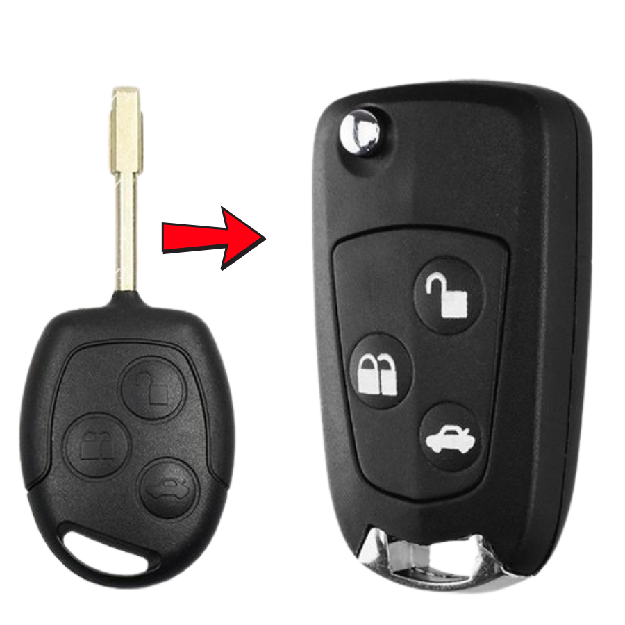 Vỏ Chìa khoá xe Ford Transit Độ gập V22