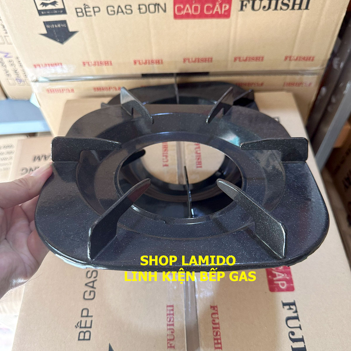 Kiềng bếp gas VUÔNG 6 CHÂN dùng cho các loai bếp ga dương đơn, đôi