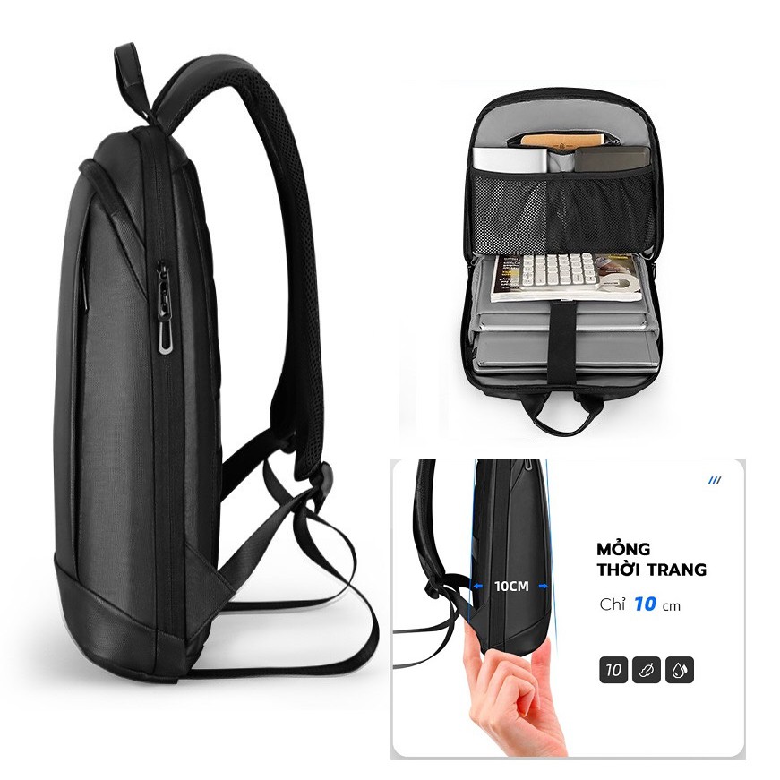 Balo siêu mỏng đựng laptop Mark Ryden.