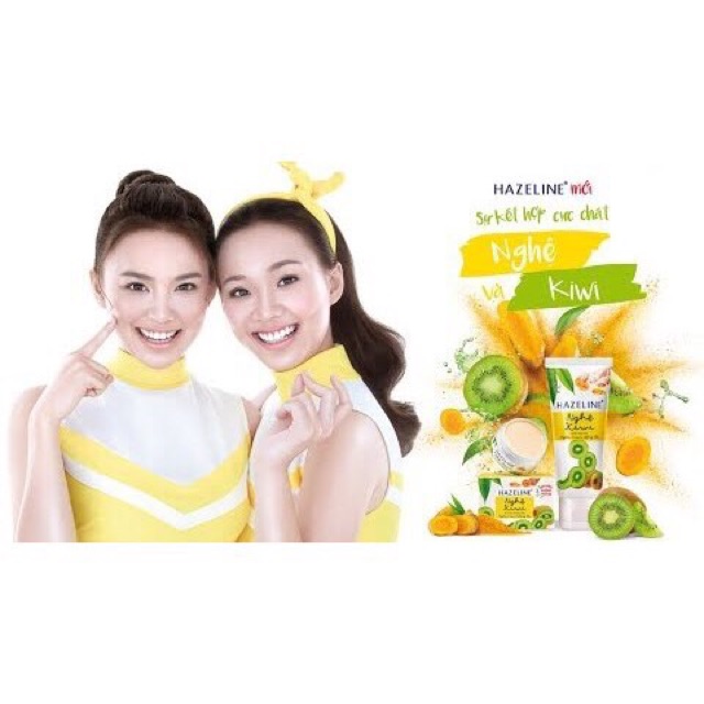 [HCM]??Sữa Rửa Mặt Hazeline Nghệ Kiwi - 100g