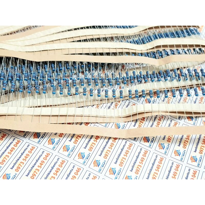 [Combo 100 chiếc] Điện trở 1/4W 5% [ 1R - 220R ]