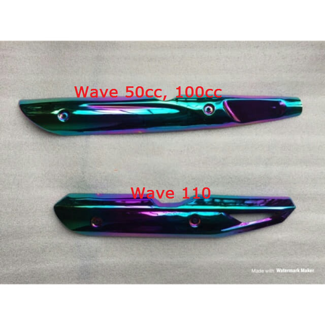 Ốp pô titan wave 50cc - Wave a 207-2019