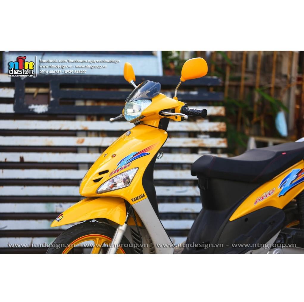 [  ] Tem Rời Dán Xe Mio Nhỏ Mẫu Z Vàng