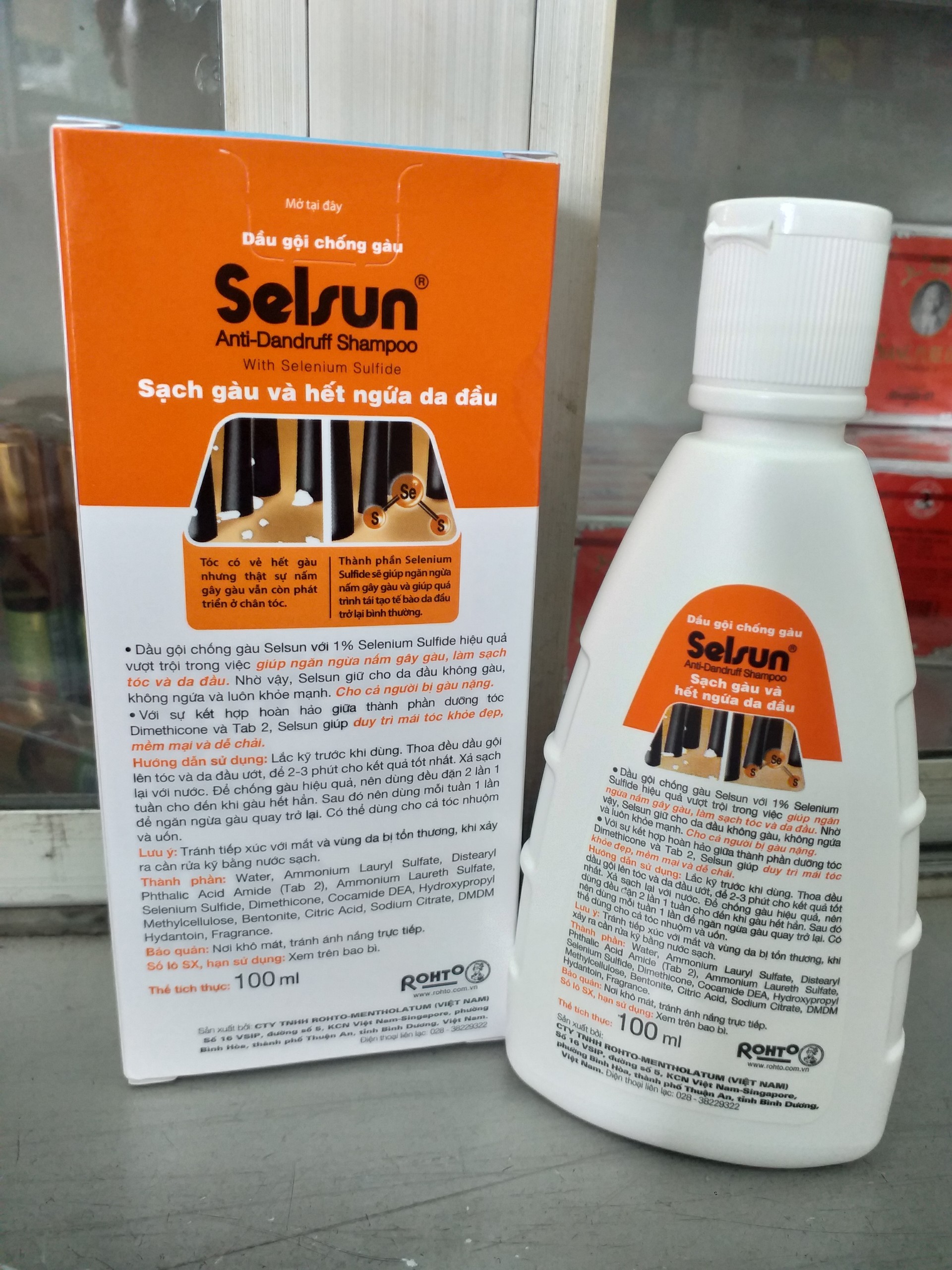 DẦU GỘI CHỐNG GÀU SELSUN 100ML