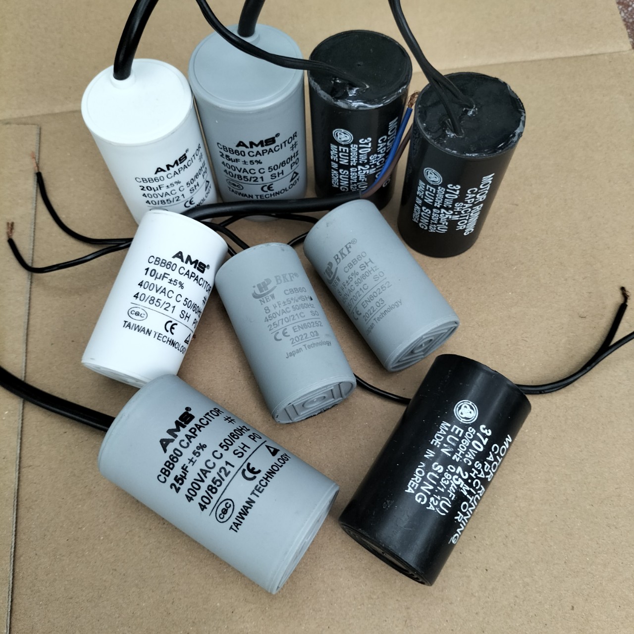 Tụ điện máy bơm, động cơ 15uf, 20uf
