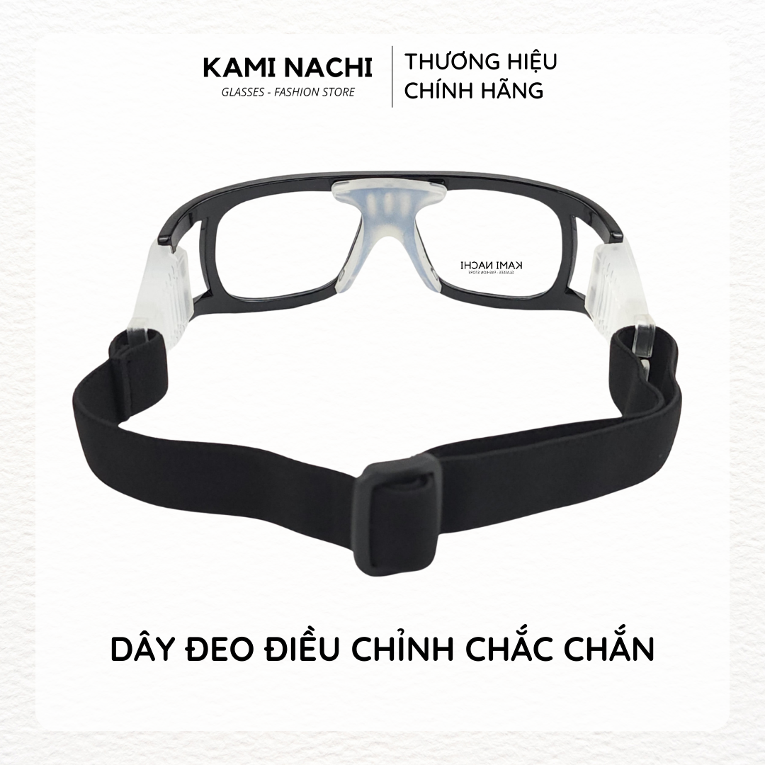 Gọng kính thể thao KAMI NACHI chuyên dụng cho người chơi thể thao, đá banh, bóng rổ