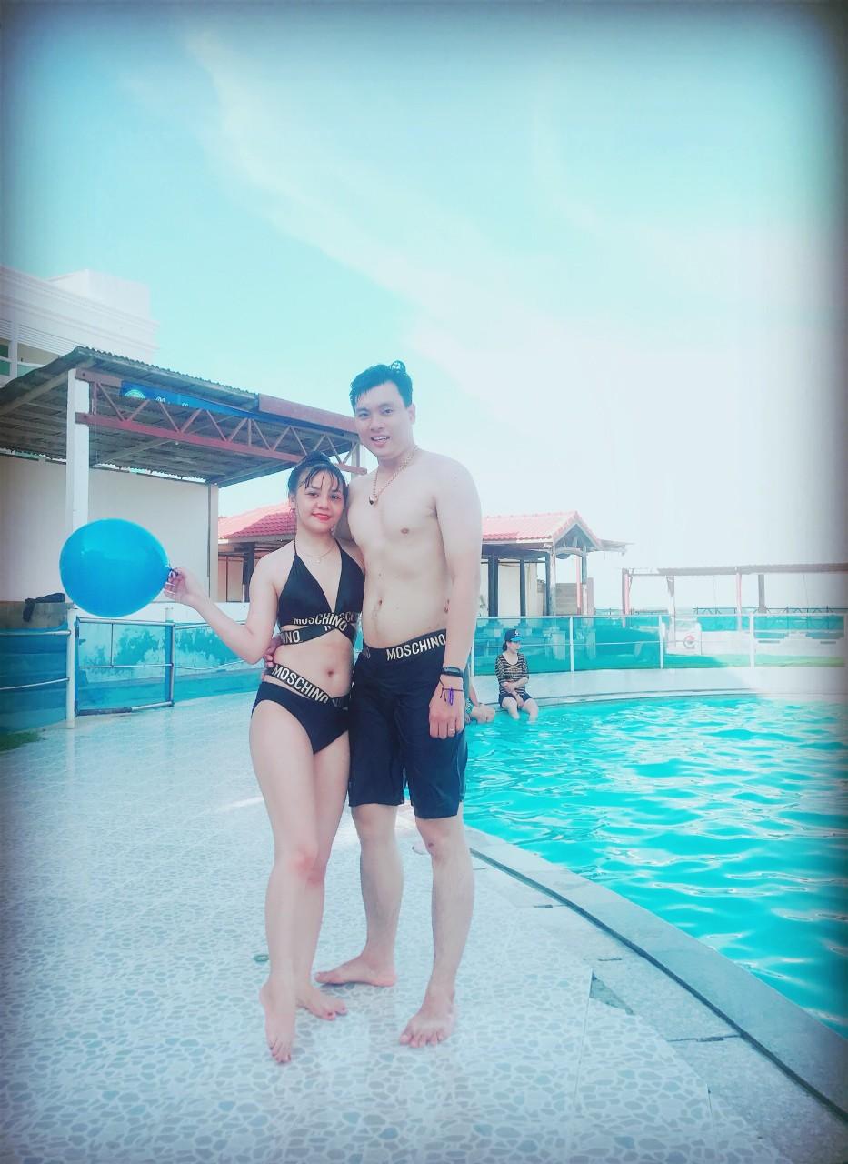[HCM]Bikini cặp mochino chéo dây