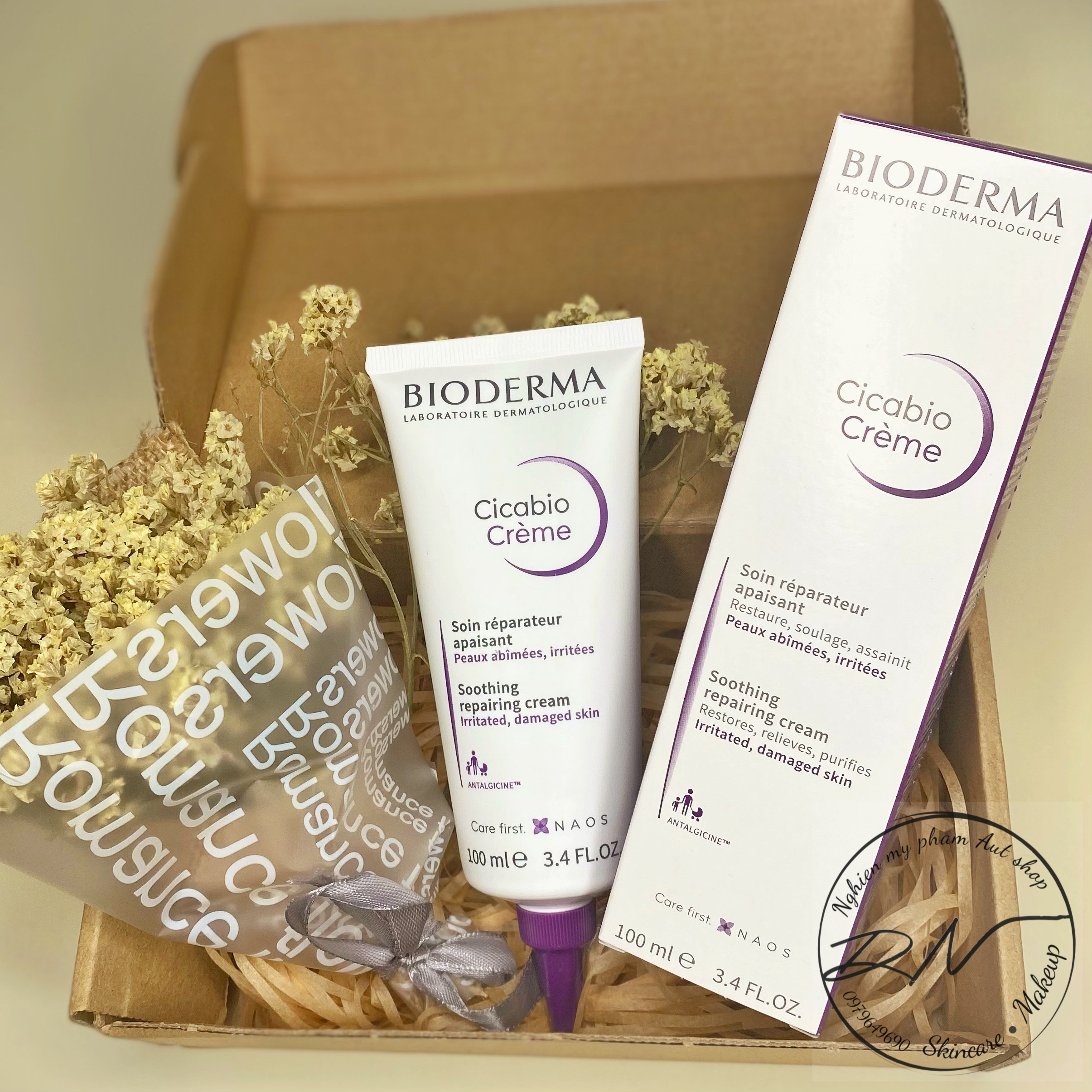 Kem dưỡng da Bioderma Cicabio Creme