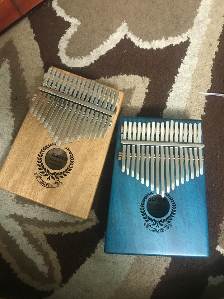 ĐÀN KALIMBA 17 PHÍM XANH RÊU MS05
