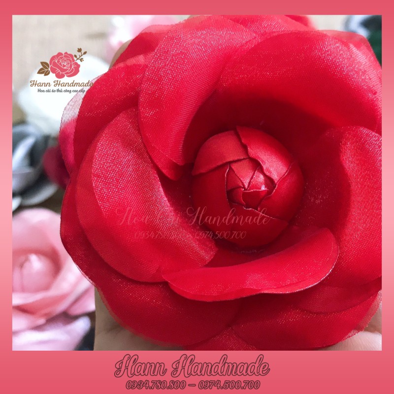 Hoa Cài Áo Giá Sỉ cao cấp [HANN HANDMADE - Hoa cài áo, phụ kiện thời trang sỉ]