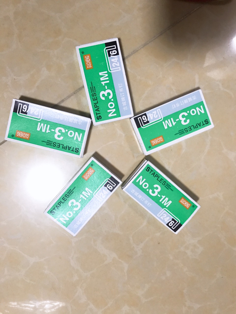 Hộp 20 thanh Đạn ghim dập số 3_1m( dành ghim to)