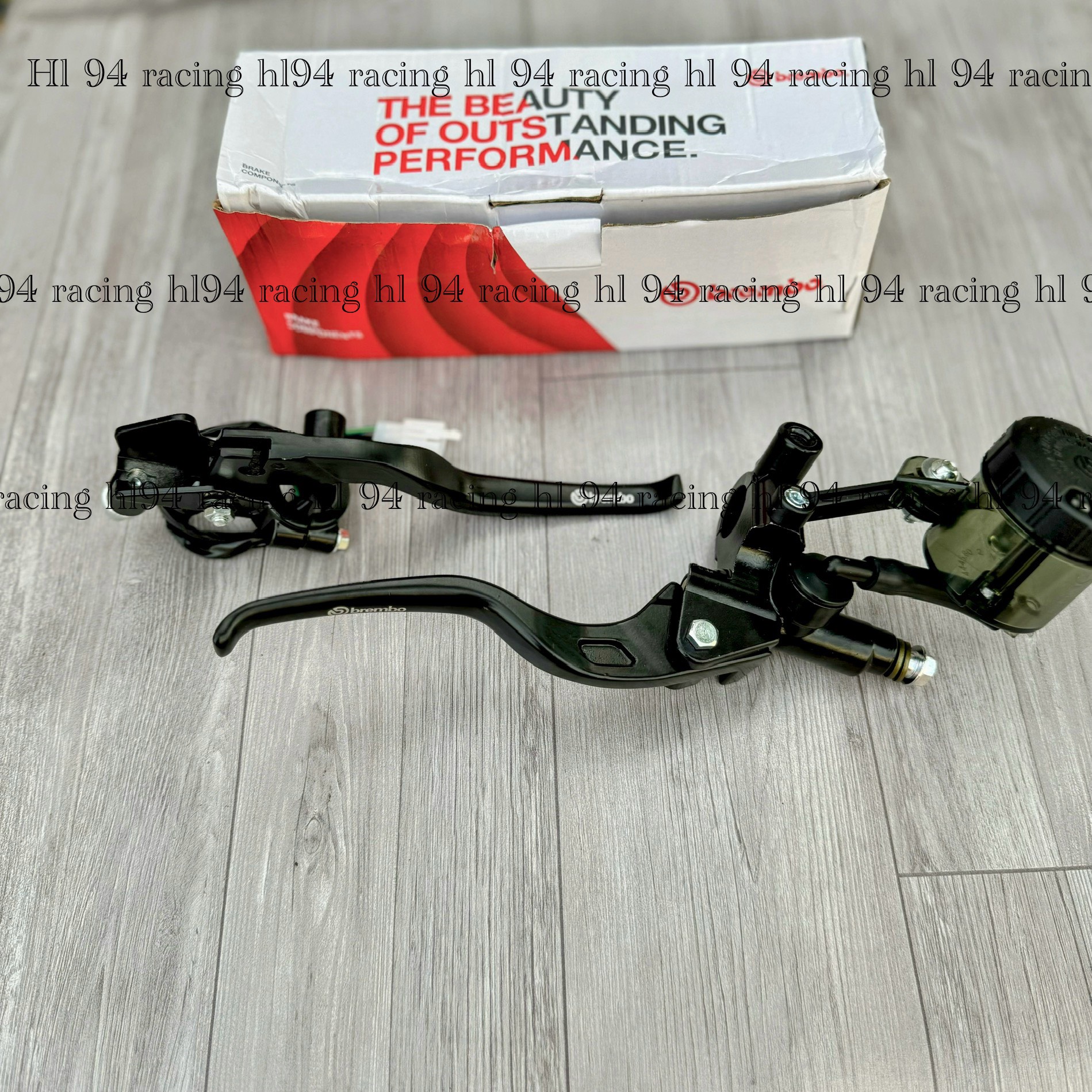 Cặp tay thắng brembo bình dầu rời style Thailand 14mm