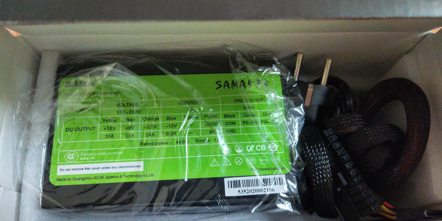 Nguồn CST Sama 535 - 400W (BH 36th)