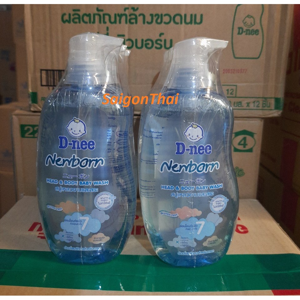 [HCM]Sữa tắm gội DNEE PURE 350ml ( Dành cho trẻ sơ sinh từ 0- 36 tháng)- Hàng Thái Lan