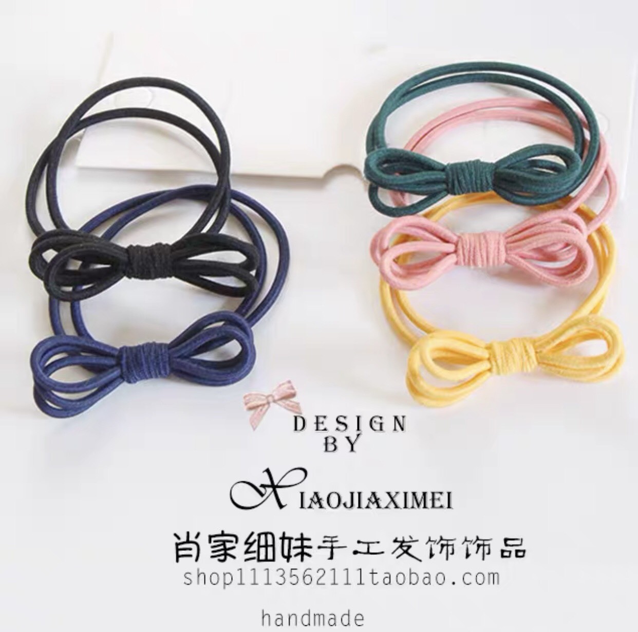 Combo 10 dây Cột Tóc Nơ Trơn - phukienteen