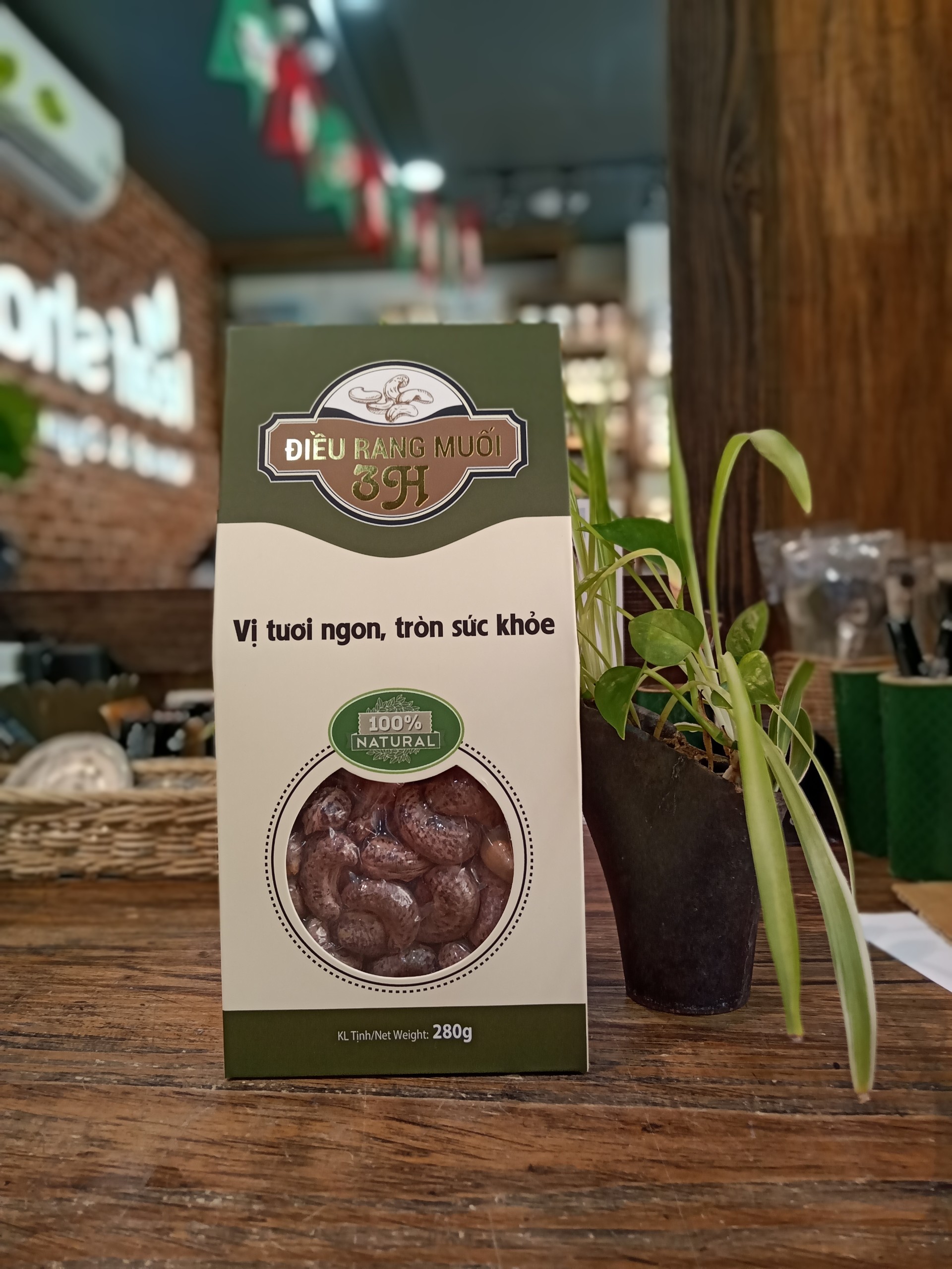 [HCM]Hạt điều rang muối 3H 280g/450g - Leafhouse hcm