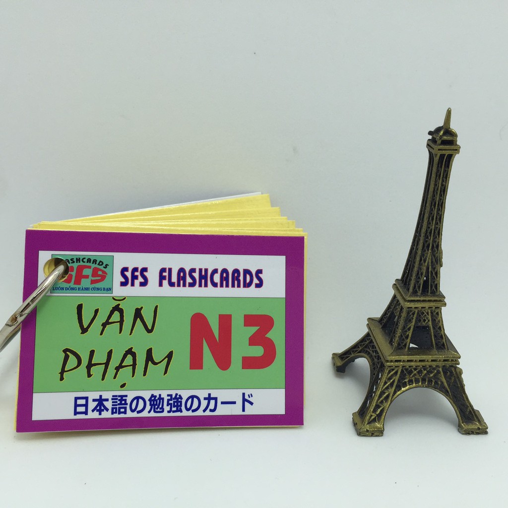 Bộ Thẻ Tiếng Nhật Văn Phạm( Ngữ Pháp) N3