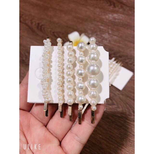 Set 5 Kẹp Tóc Hàn Quốc Siêu Xinh