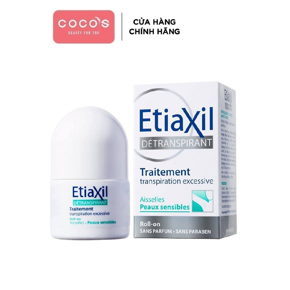 Lăn Khử Mùi Etiaxil Detranspirant Traitement 15ml