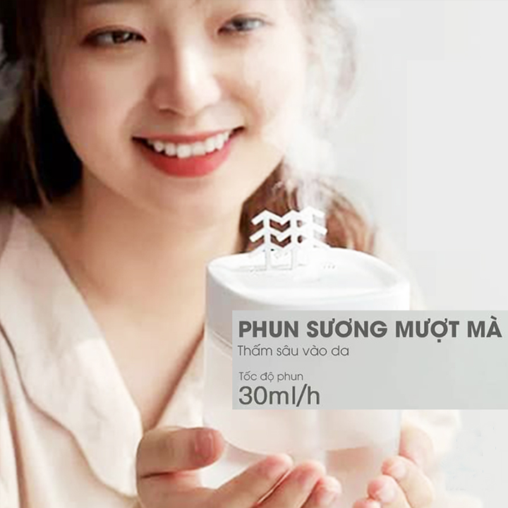 Máy tạo độ ẩm để bàn Remax RL-HM01 Black Forest Series