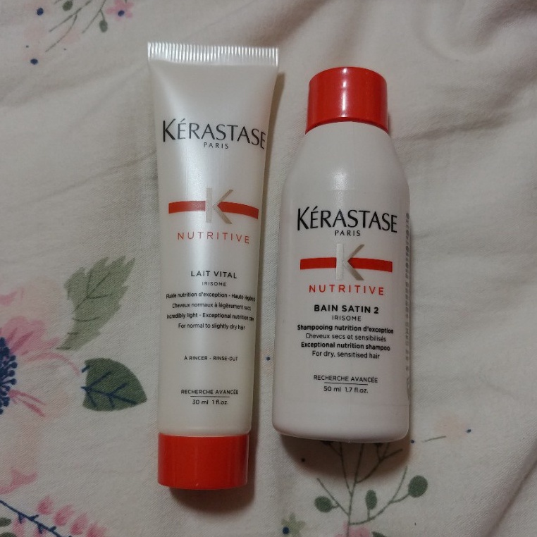 Dầu gội xả dành cho tóc khô Kerastase Nutritive 250ml/200ml