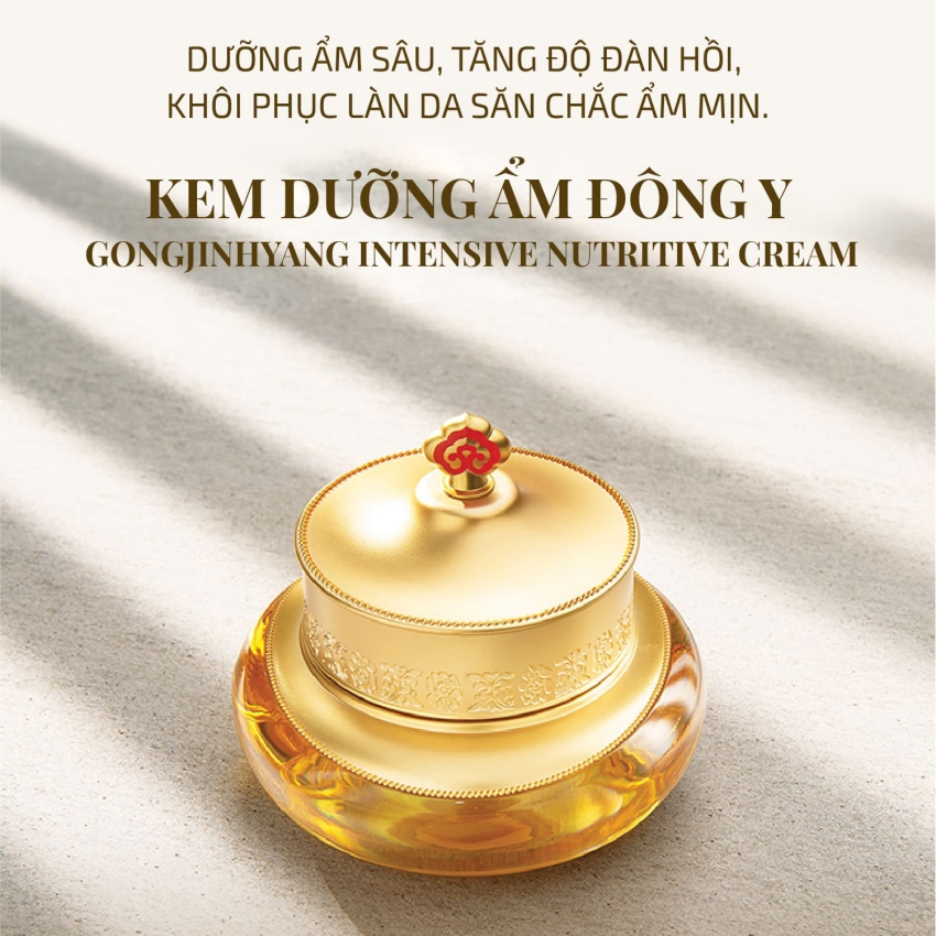 Kem dưỡng tái tạo Whoo Vàng Intensive Nutritive Cream 5ml