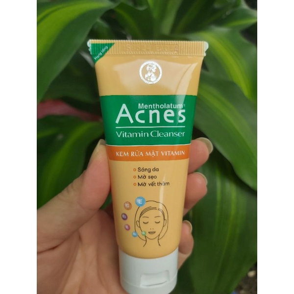 3 loại - Kem rửa mặt Acnes 25g