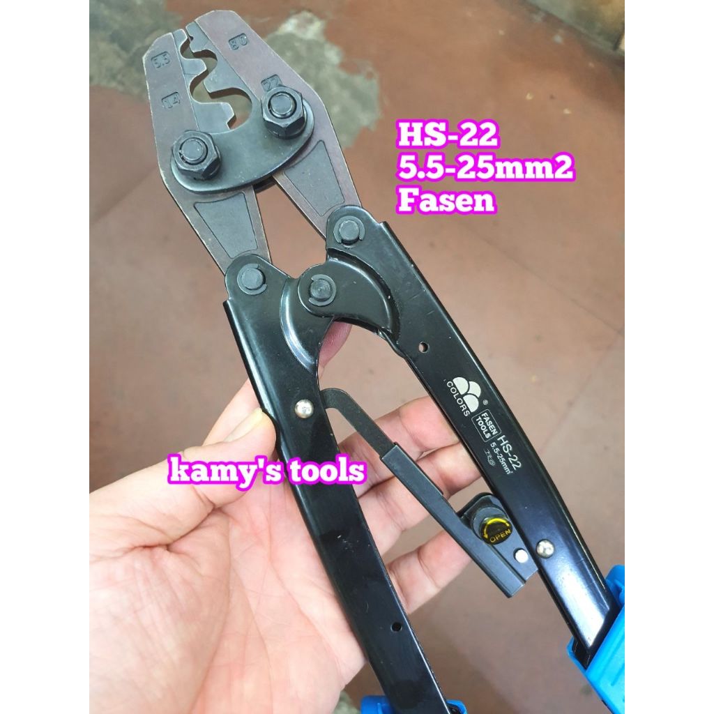 [HCM]KÌM BẤM COS FASEN HS-22 25MM2 (KIỀM BẤM COS 25 KỀM BẤM COS 25)