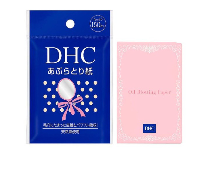 GIẤY THẤM DẦU DA MẶT DHC (GÓI 150 TỜ)