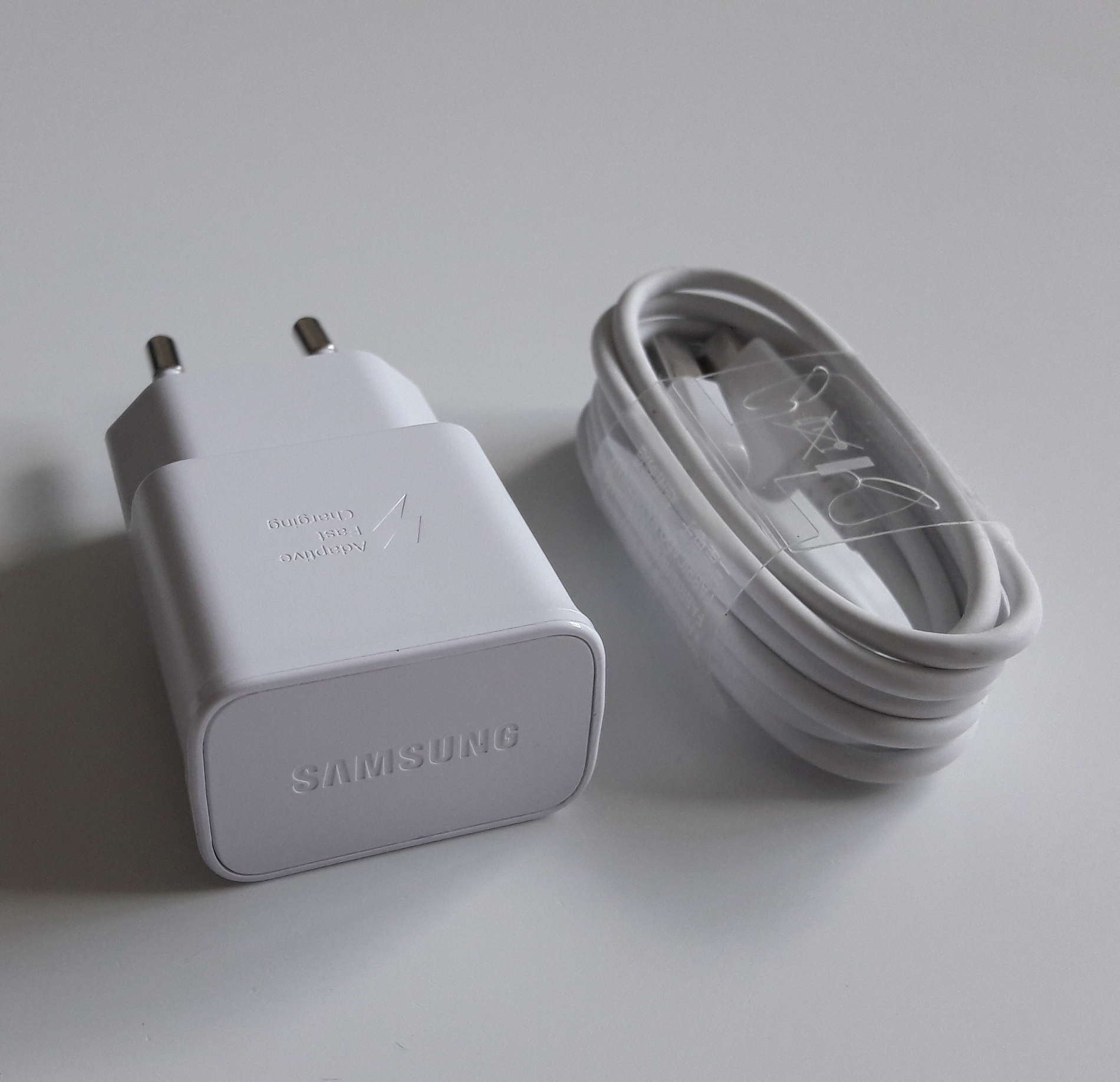 Bộ sạc nhanh Samsung A8 2018 / A8 Plus 2018 / A8 Star (Cam kết sạc ZIN) (Adaptor + Cable chuẩn USB type C) (Fast Charging)