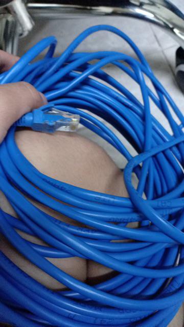 Cáp mạng internet / mạng Lan 40m đúc sẵn đầu loại Cat5E