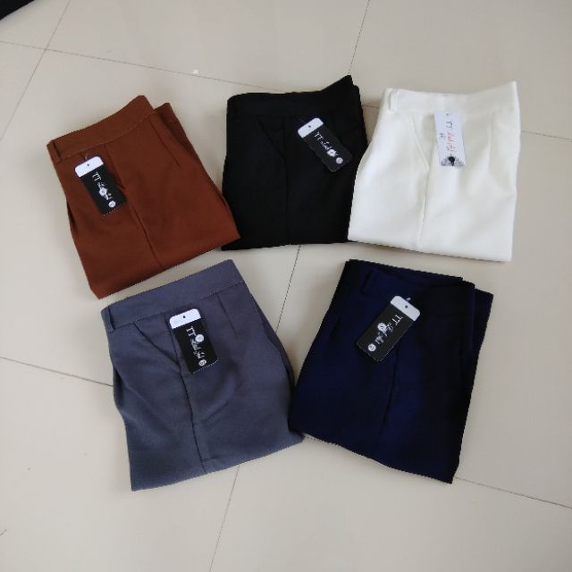 Quần baggy công sở
