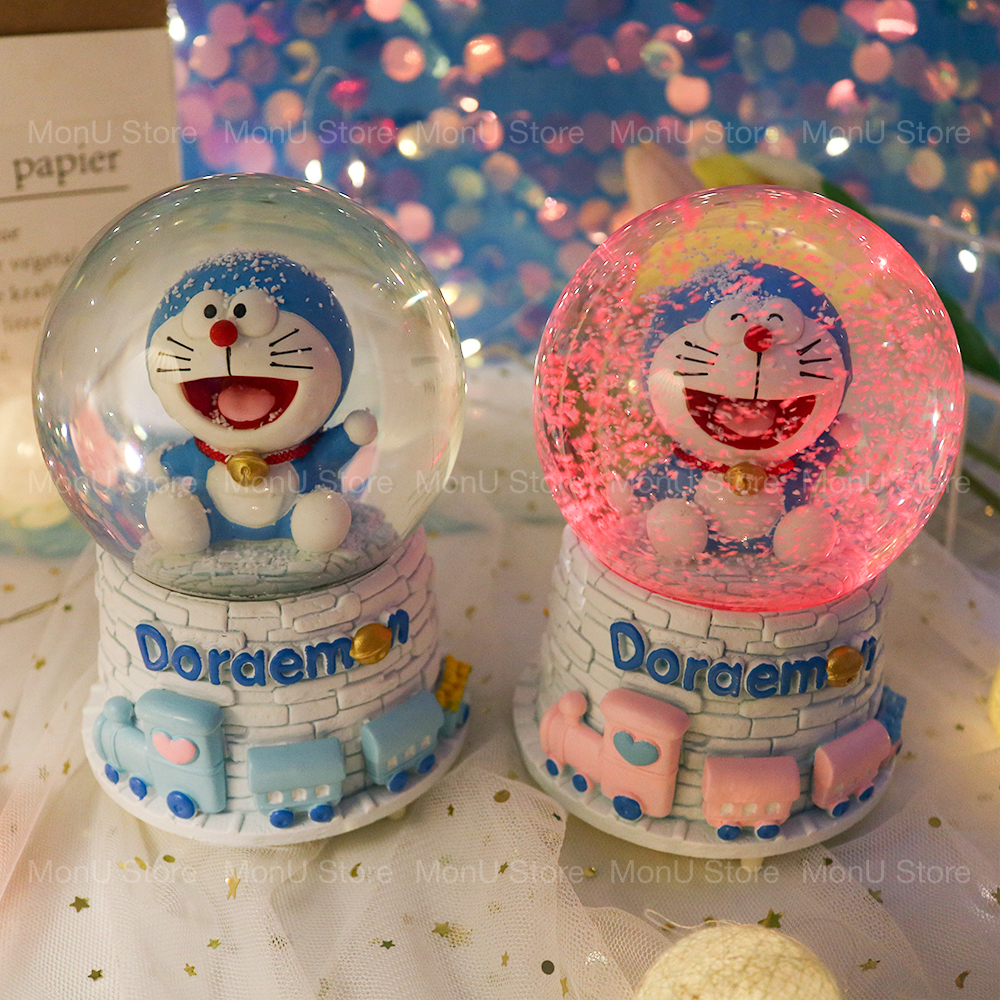 Quả cầu pha lê DORAEMON DOREMON có nhạc dễ thương cute MON0068