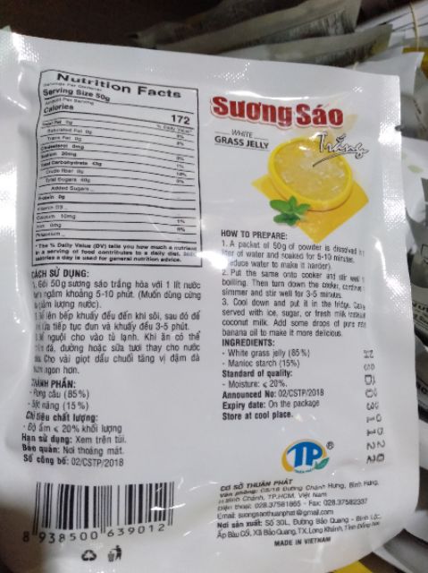 COMBO 3 GÓI SƯƠNG SÁO TRẮNG THUẬN PHÁT